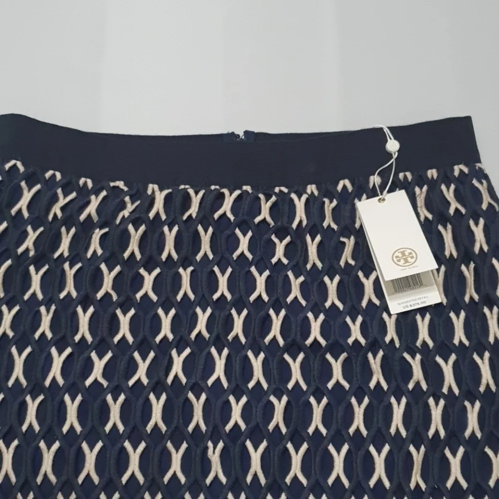 NWT Tory Burch Caroliona Guipure Lace Skirt